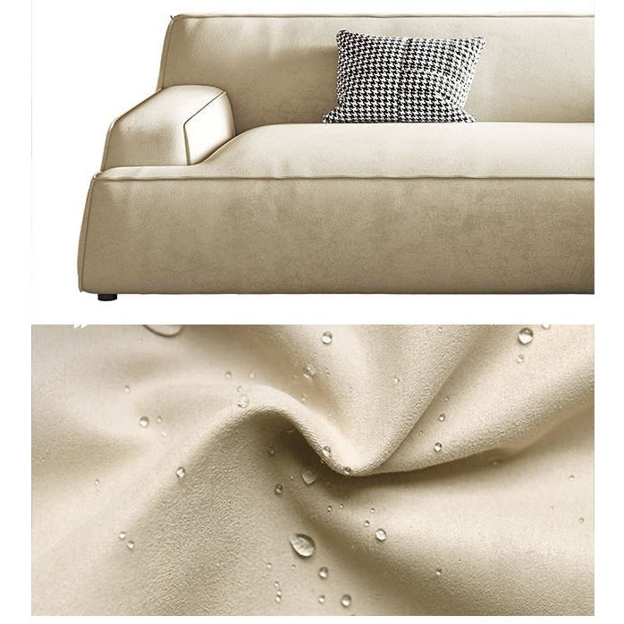 Isaac Two Seater Sofa, Leathaire - Miola