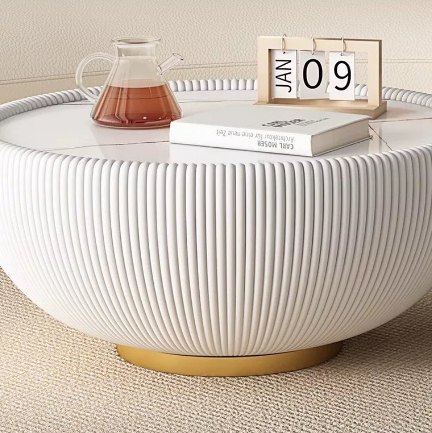 Theo Coffee Table Set, Black And White - Miola
