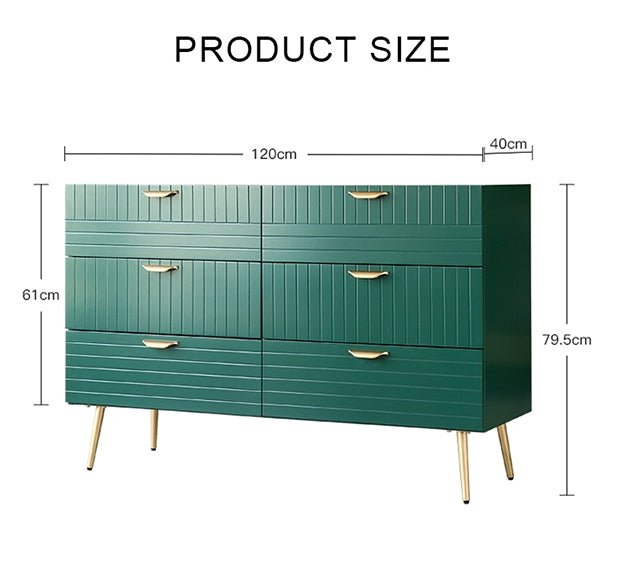 Ankhara Sideboard, Green - Miola