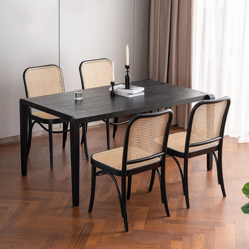 Vanesa Rattan Dining Chair, Oak - Miola