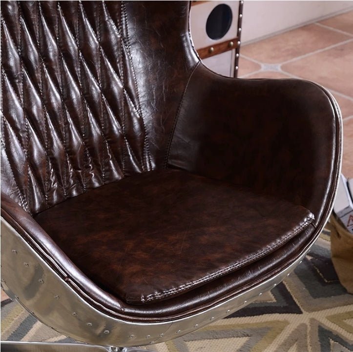 Aviator Office Chair, Aluminium Shell - Miola
