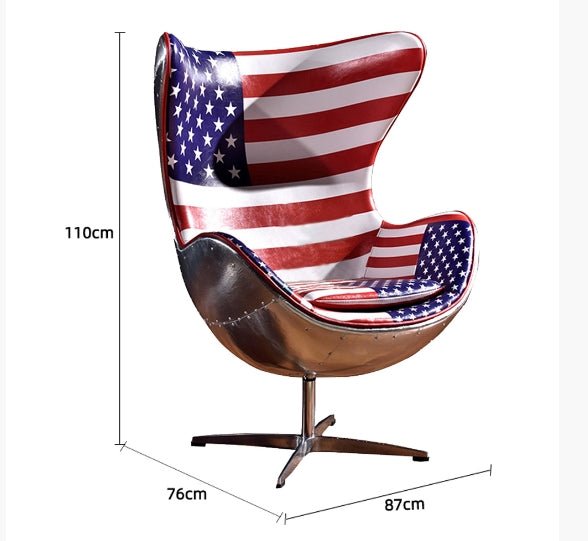 Aviator Office Chair, Aluminium Shell - Miola