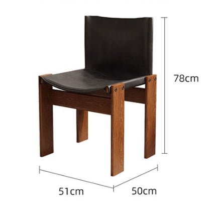 Judith Dining Chair, Black - Miola