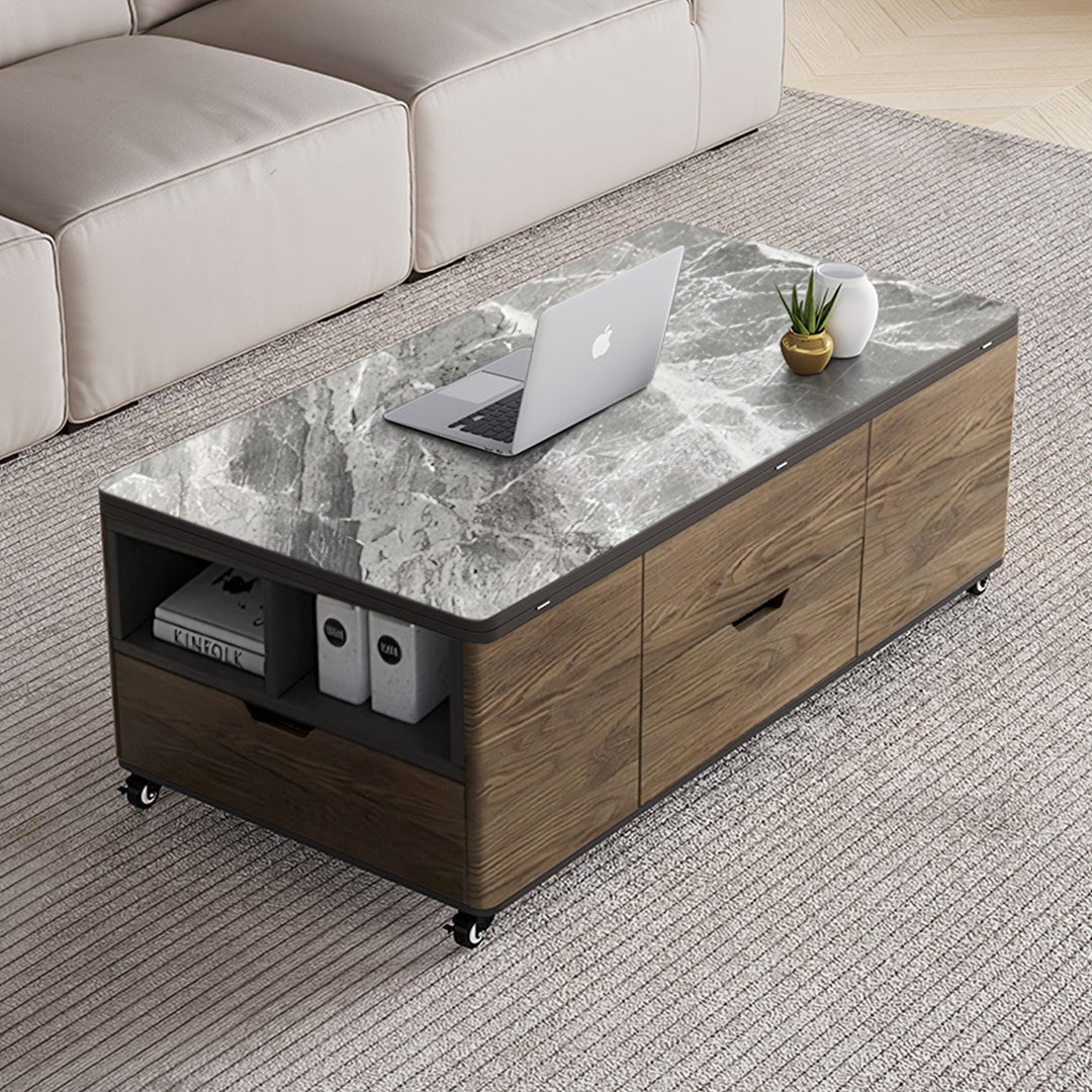 Ruby Lift Top Coffee Table, Multi - Functional Foldable Coffee Table - Miola