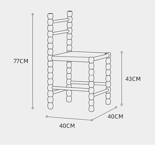 Mae Gourd Dining Chair, Rattan - Miola