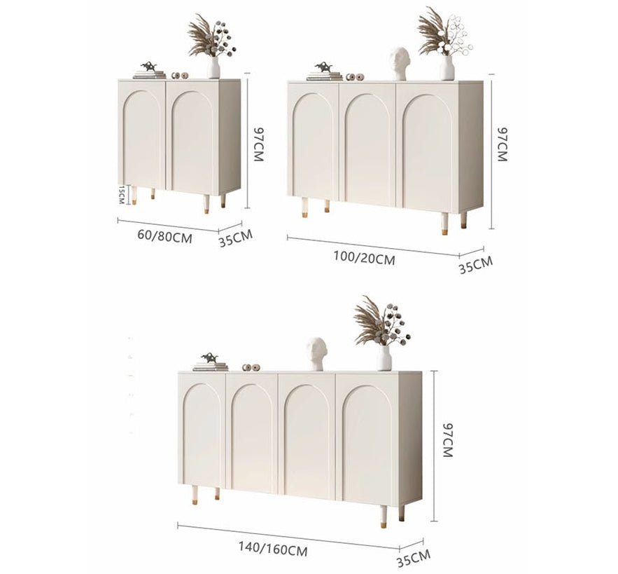 Mia Shoe Storage, Cream - Miola