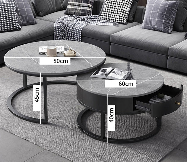 Leslie Nesting Coffee Table - Miola