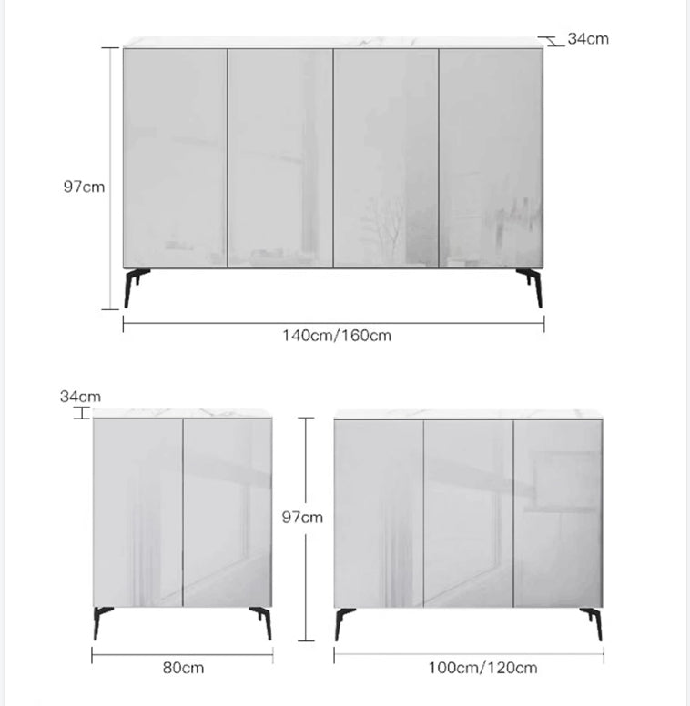 Madge Shoe Storage, White - Miola