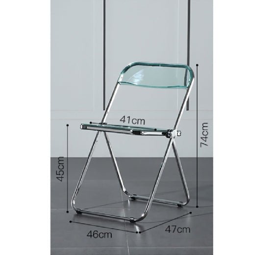 Philippe Starck Style Acrylic Folding Chair II - Miola