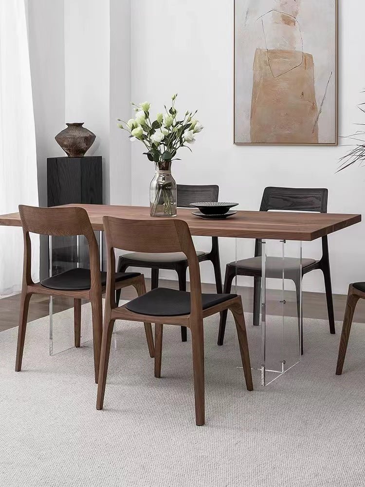 Hans CH3 Dining Chairs, Dark Oak/Light Oak - Miola