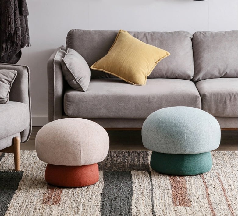 K82 MUSHROOM Kid Footstool, Multiple Color Available - Miola