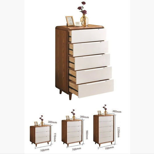Aria Chests Of Drawers, Wood - Miola