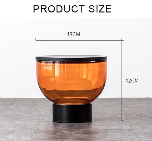 Agora Coffee Table Set, Glass - Miola