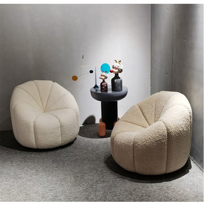 Arsav Pumpkin Three Seater Sofa, Boucle - Miola