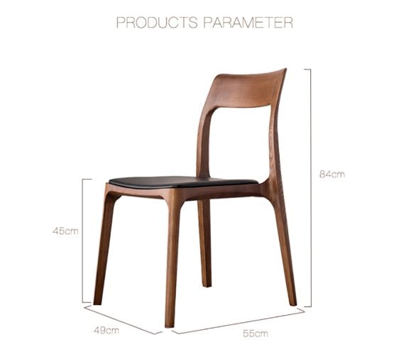 Hans Dining Chairs, Dark Oak & Light Oak - Miola