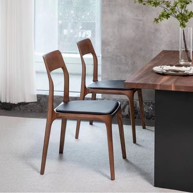 Hans CH3 Dining Chairs, Dark Oak/Light Oak - Miola