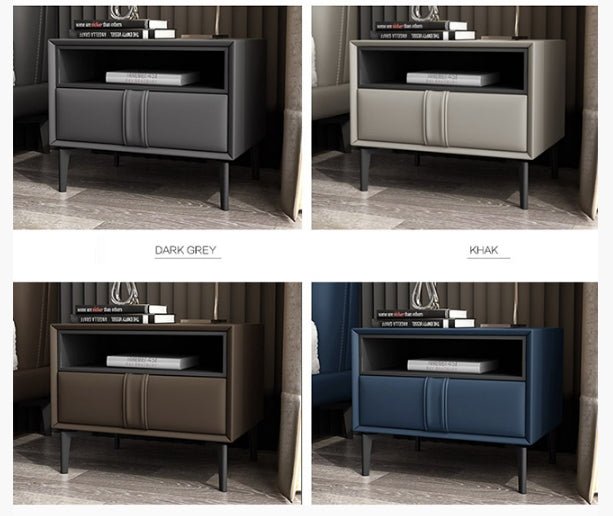 Mogensen Bedside Table, Grey - Miola