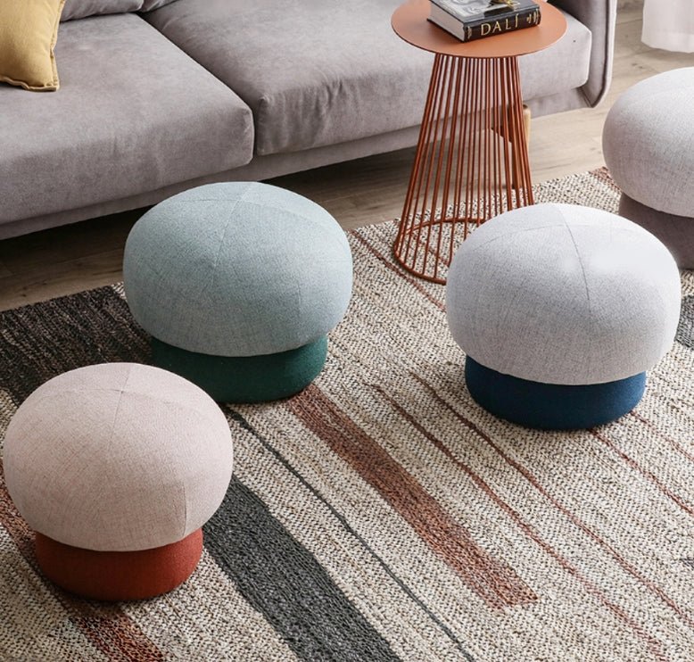 K82 MUSHROOM Kid Footstool, Multiple Color Available - Miola