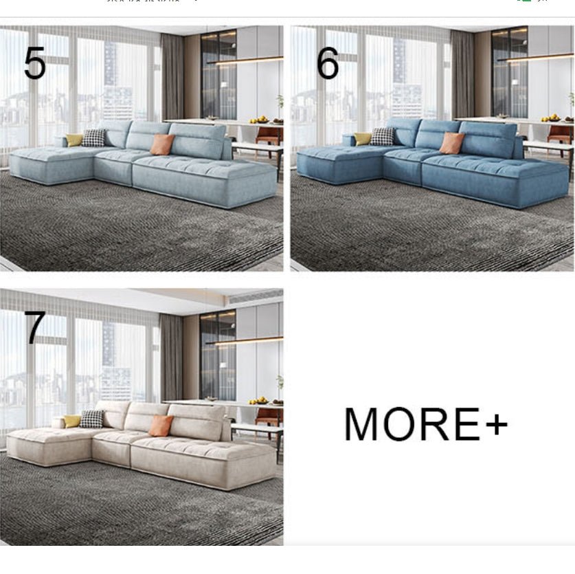 R97 Lou Two Seater, Three Seater, Four Seater, Five Seater Sofa, Corner Sofa, Leathaire - Miola