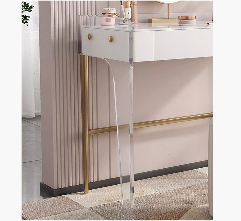 Deborah Dressing Table, Cream - Miola