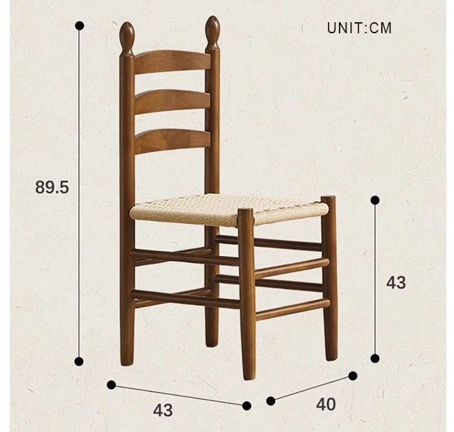 Charlotte Dining Chair, Rattan - Miola