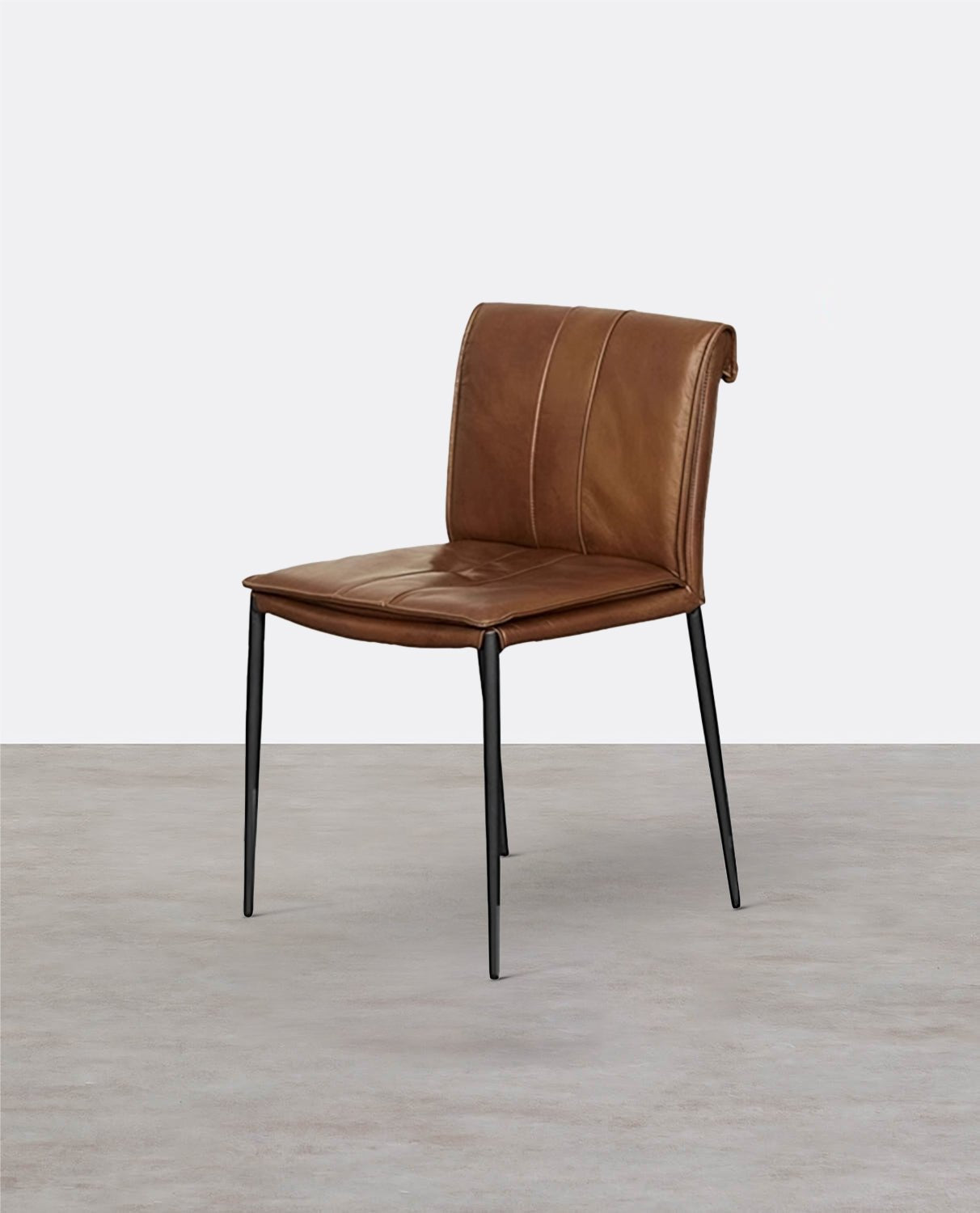 D'Amato Dining Chair, Leather - Miola