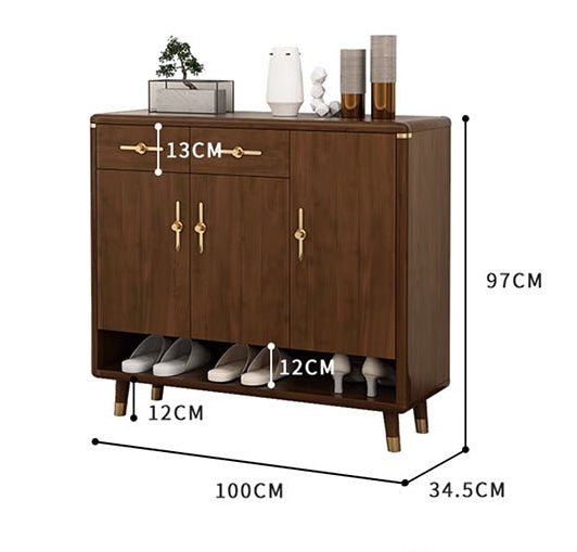 Piper Shoe Storage, Wood - Miola