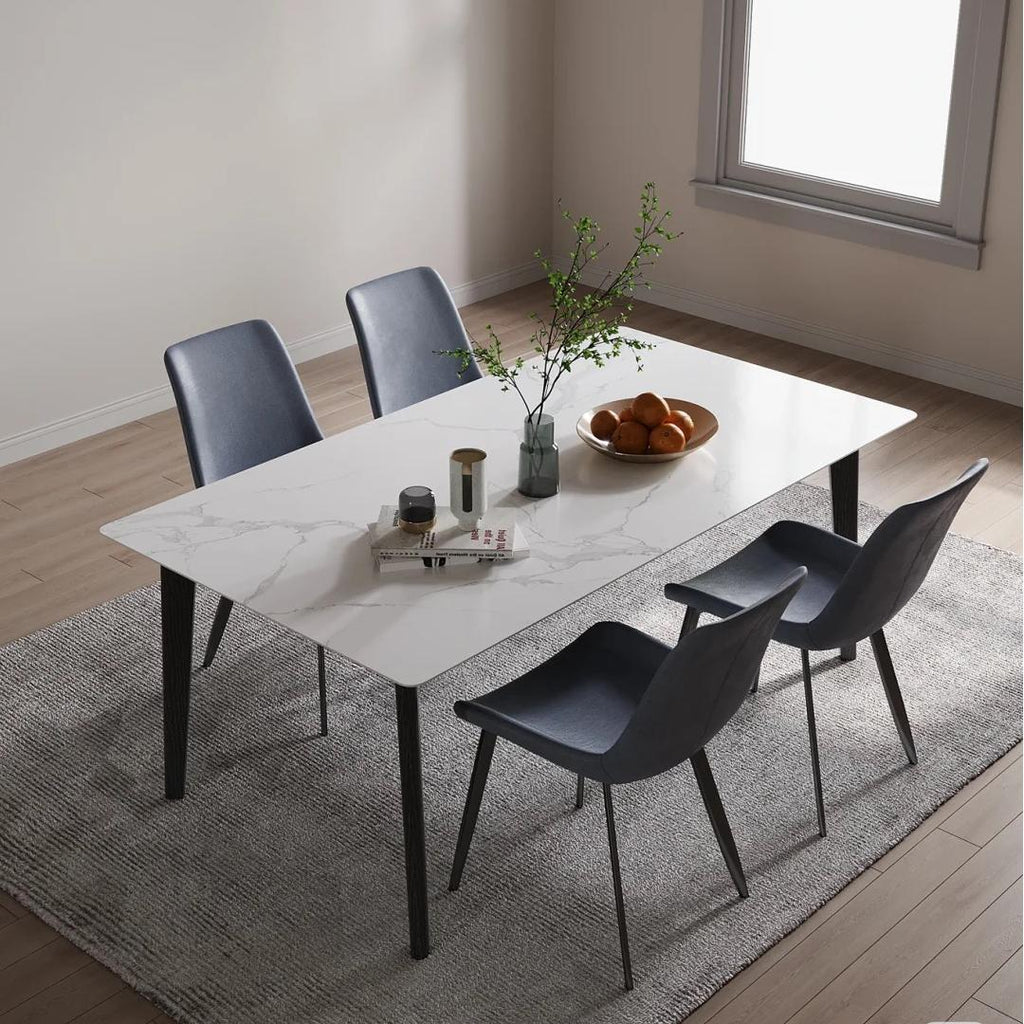 Samirah Dining Table, Sintered Stone - Miola