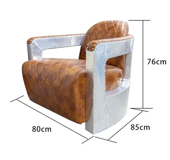 Aviator Pilot Armchair - Miola