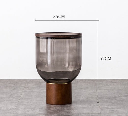 Agora Coffee Table Set, Glass - Miola
