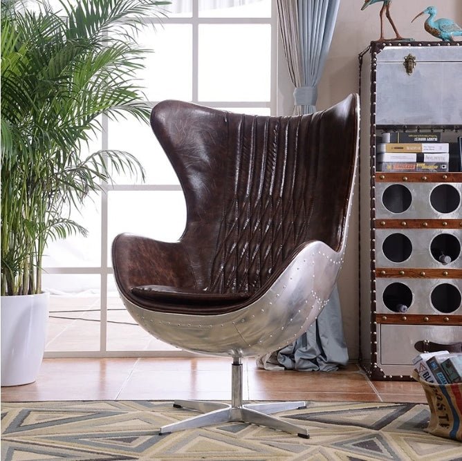 Aviator Office Chair, Aluminium Shell - Miola