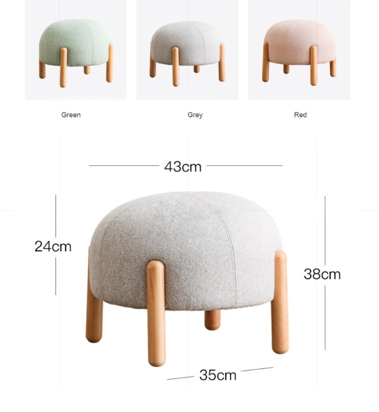 K19 LADYBUG Kid Footstool - Miola