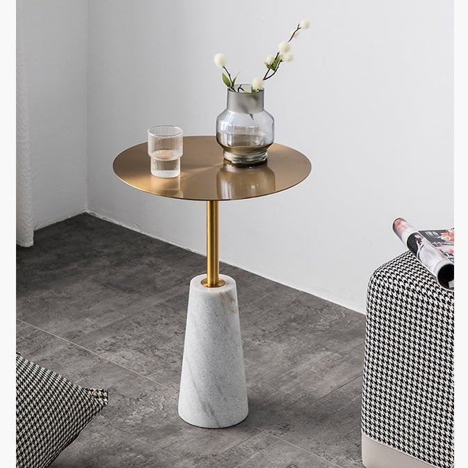 Kilby Side Table, Marble - Miola