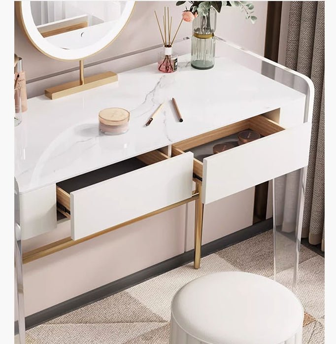 Deborah Dressing Table, Cream - Miola