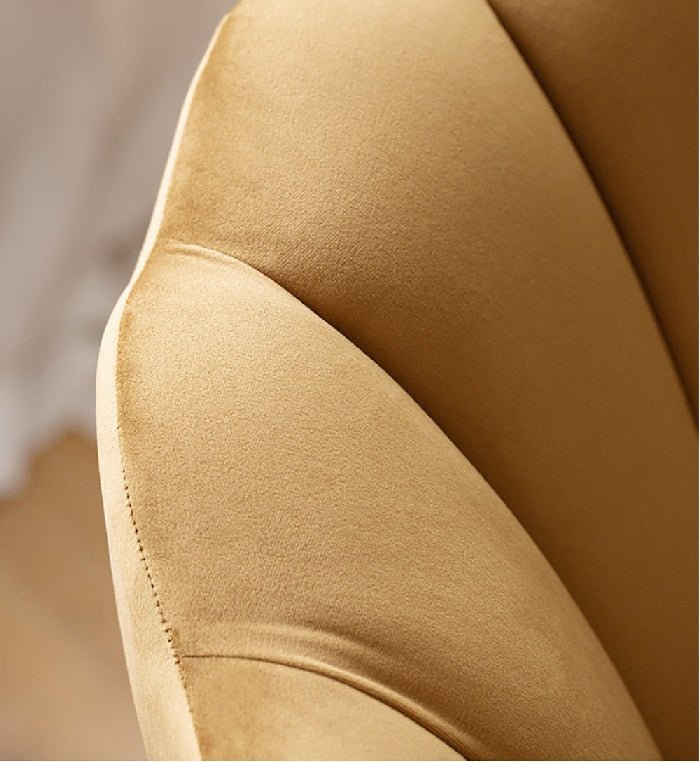 Dwight Dining Chair, Gold Frame - Miola