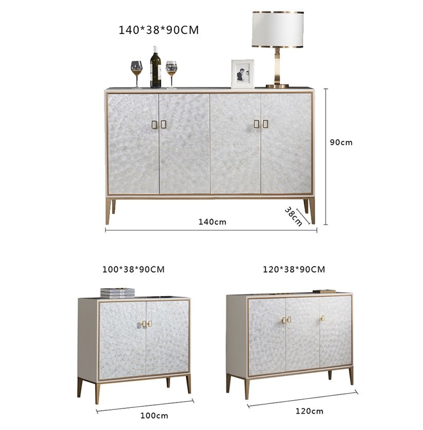 Justine Sideboard, White - Miola