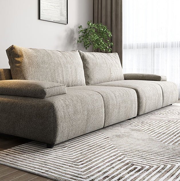 Hank L10 Two Seater Sofa, Linen - Miola