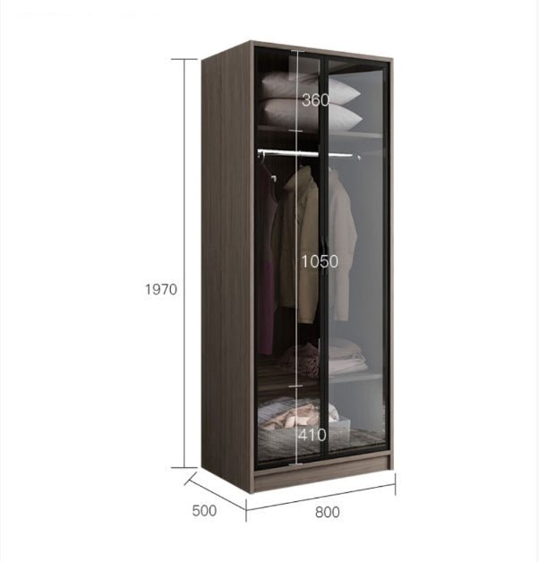 KA9370 Wardrobe, Different Sizes Available - Miola