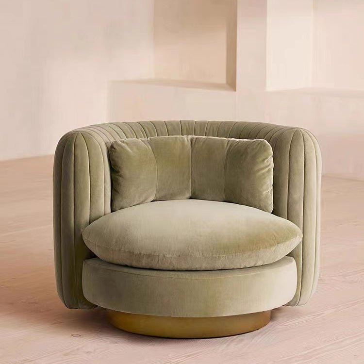 Nova Swivel Armchair, Boucle - Miola