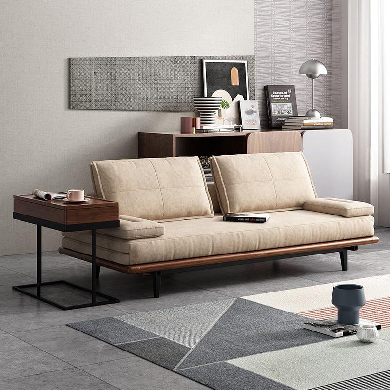 Hay Storage Side Table, Walnut - Miola