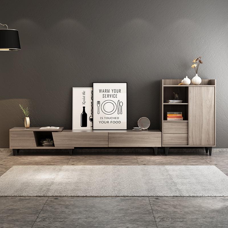 Noric Media Units, Extendable TV Stand, Coffee Table, Side Cabinet - Miola