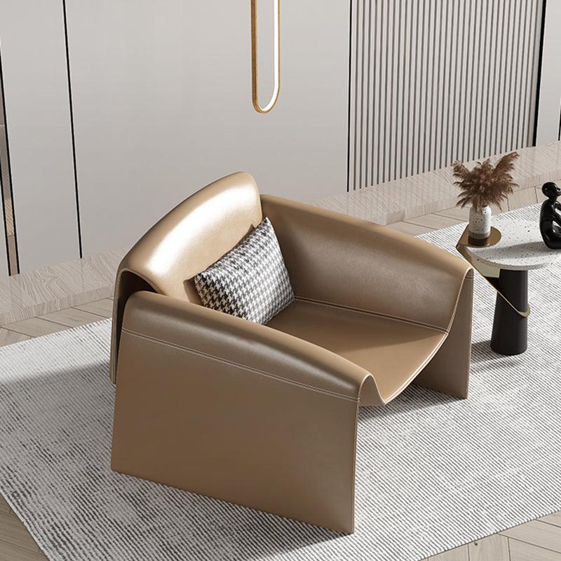 U Shape Armchair, Leather - Miola