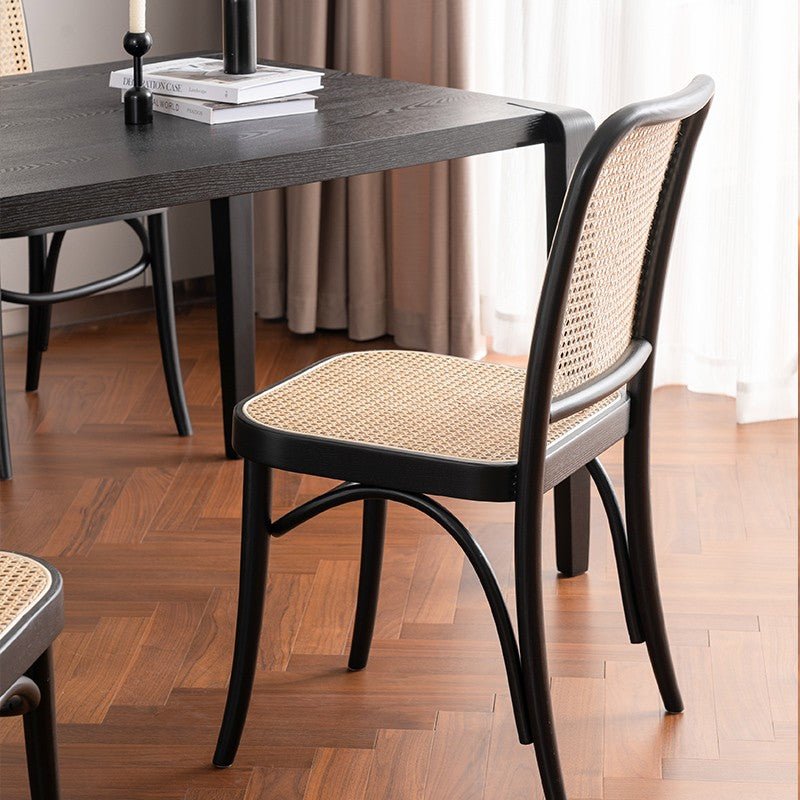 Vanesa Rattan Dining Chair, Oak - Miola