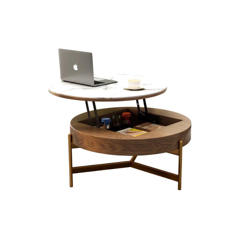 Josiah Round Lift - Top Coffee Table - Miola