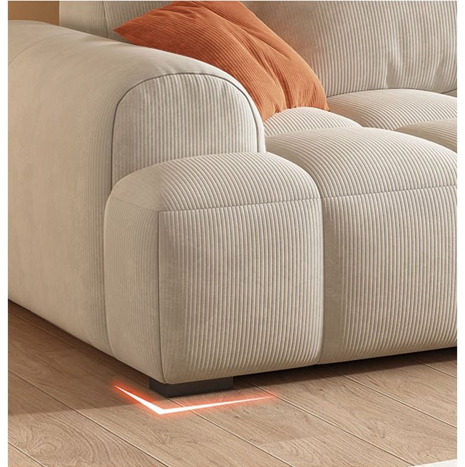Arabella Module Sofa, Two Seater Sofa, Three Seater Sofa, Four Seater, Corduroy Fabric - Miola