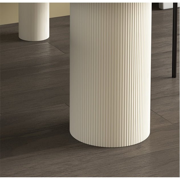 La Plainville Dining Table, White - Miola