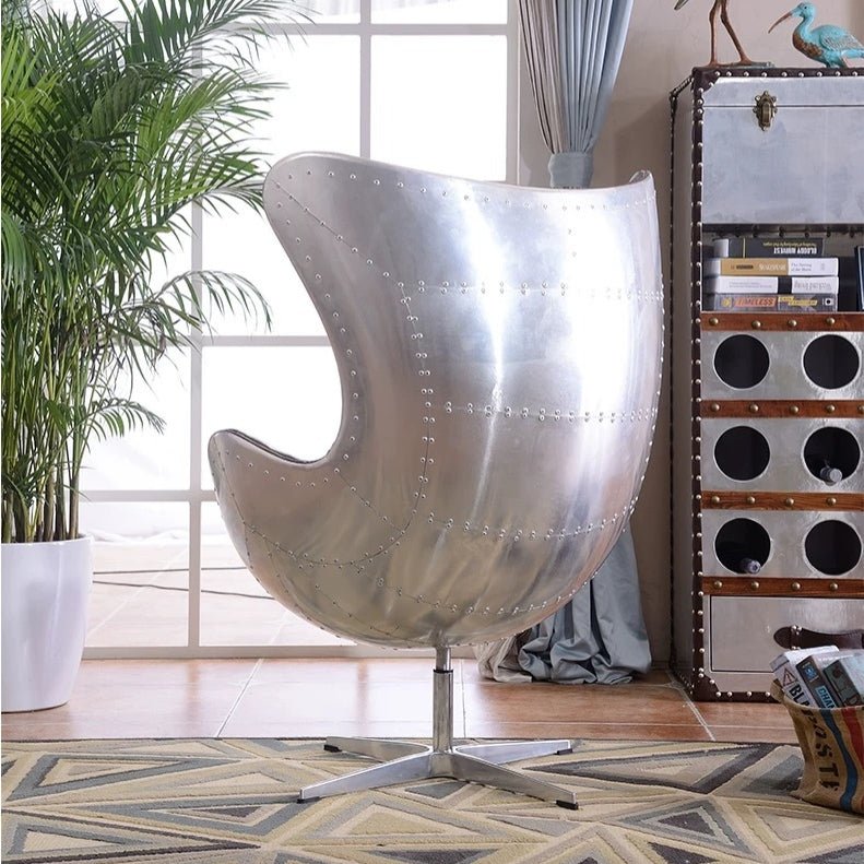 Aviator Office Chair, Aluminium Shell - Miola