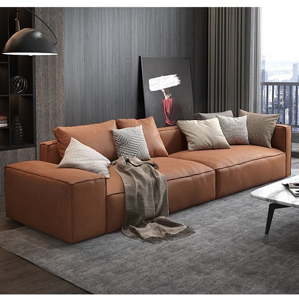 Hartste Three Seater Sofa, Leathaire - Miola