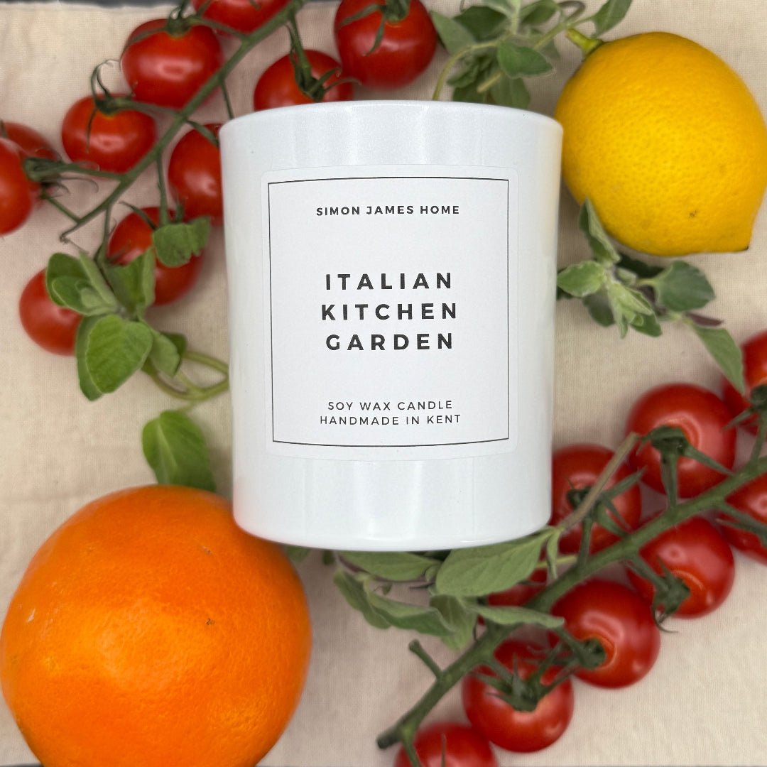 Italian Kitchen Garden Candle - Handmade Soy Wax - Miola