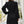 Load image into Gallery viewer, Cozy Soft Long Sleeve Kint Mini Dress In Black
